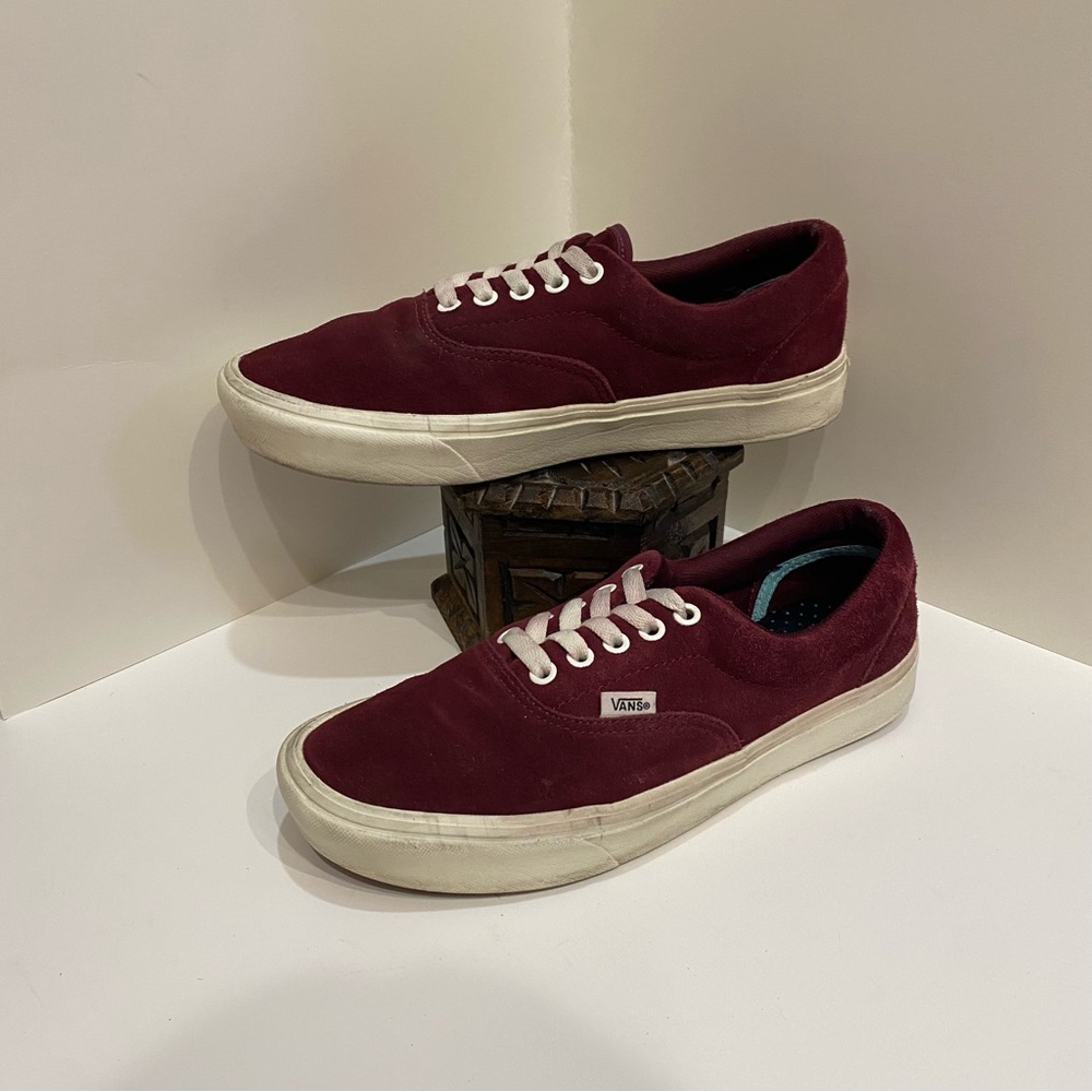 VANS Men's Freshman Comfycush Era Port Royale/Suede Shoes Size 7.5 Men’s